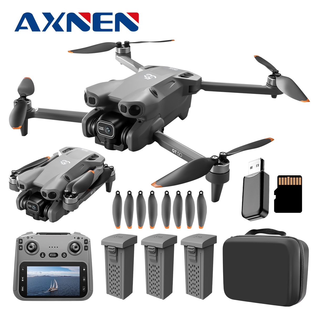 Jjrc Drone X12 - Neue GT50 Drohne mit 4,3-Zoll-Bildschirm Fernbedienung